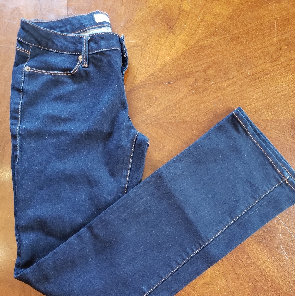 NOBO no boundaries dark wash low rise junior's